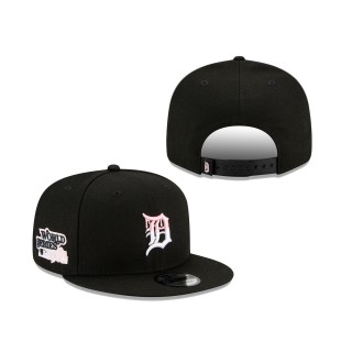 Detroit Tigers 1984 World Series Team Drip 9FIFTY Hat Black