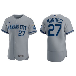 Adalberto Mondesi Kansas City Royals Gray 2022 Authentic Jersey