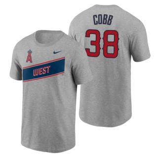 Alex Cobb Angels Little League Classic Gray T-Shirt