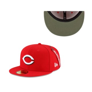 Alpha Industries X Cincinnati Reds 59FIFTY Fitted Hat