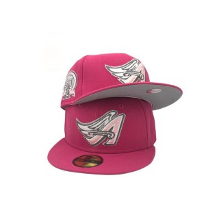 Anaheim Angels Beetroot Summer Pack 50Th Anniversary 59FIFTY Fitted Hat