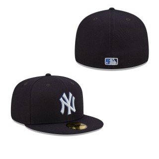Men's New York Yankees Navy Monochrome Camo 59FIFTY Fitted Hat